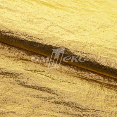 Текстильный материал "Диско"#1805 с покрытием РЕТ, 40гр/м2, 100% полиэстер, цв.5-золото - купить в Миассе. Цена 412.36 руб.