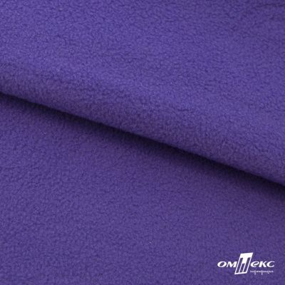 Флис DTY 18-3737, 240 г/м2, шир. 150 см, цвет фиолетовый - купить в Миассе. Цена 640.46 руб.