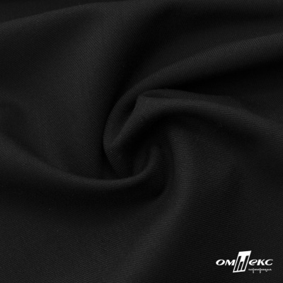 Ткань костюмная "Турин" 80% P, 16% R, 4% S, 230 г/м2, шир.150 см, цв-черный #1 - купить в Миассе. Цена 439.57 руб.