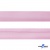 Косая бейка атласная "Омтекс" 15 мм х 132 м, цв. 044 розовый - купить в Миассе. Цена: 225.81 руб.