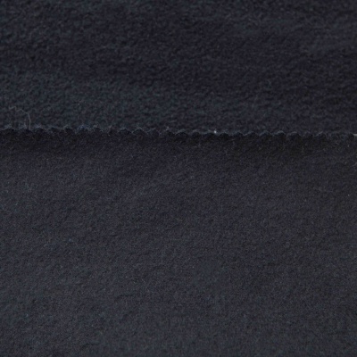 Флис DTY, 180 г/м2, шир. 150 см, цвет чёрный - купить в Миассе. Цена 646.04 руб.
