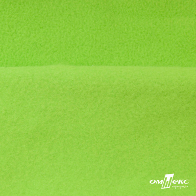 Флис DTY 15-0146, 240 г/м2, шир. 150 см, цвет зеленая свежесть - купить в Миассе. Цена 640.46 руб.