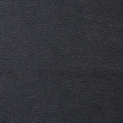 Флис DTY, 130 г/м2, шир. 150 см, цвет чёрный - купить в Миассе. Цена 694.22 руб.