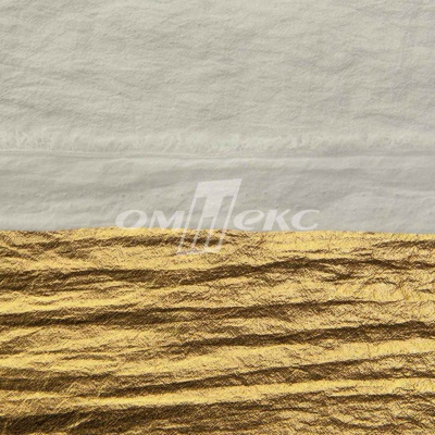 Текстильный материал "Диско"#1805 с покрытием РЕТ, 40гр/м2, 100% полиэстер, цв.5-золото - купить в Миассе. Цена 412.36 руб.