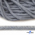 Шнур плетеный d-6 мм круглый, 70% хлопок 30% полиэстер, уп.90+/-1 м, цв.1086-голубой - купить в Миассе. Цена: 588 руб.