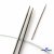 Спицы для вязания металлические d-2.5 мм круговые на тросике 53 см - купить в Миассе. Цена: 53.90 руб.