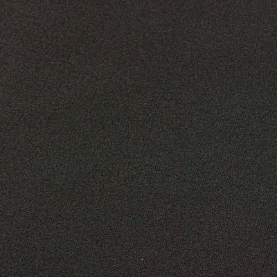 Креп стрейч Амузен, 85 гр/м2, шир.150см, цвет чёрный - купить в Миассе. Цена 148.37 руб.