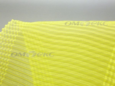 Лента капроновая "Гофре", шир. 110 мм/уп. 50 м, цвет жёлтый - купить в Миассе. Цена: 33.37 руб.