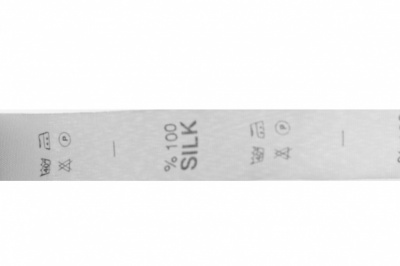 Состав и уход за тк.100% Silk (4000 шт) - купить в Миассе. Цена: 257.40 руб.