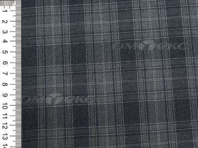 Ткань костюмная клетка 25235 2003, 185 гр/м2, шир.150см, цвет серый/сер - купить в Миассе. Цена 