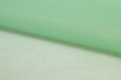 Портьерный капрон 13-6009, 47 гр/м2, шир.300см, цвет св.зелёный - купить в Миассе. Цена 143.68 руб.