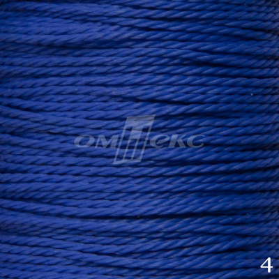 Шнур декоративный плетенный 2мм (15+/-0,5м) ассорти - купить в Миассе. Цена: 48.55 руб.