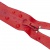 Молния водонепроницаемая PVC Т-7, 20 см, неразъемная, цвет (820)-красный - купить в Миассе. Цена: 21.56 руб.