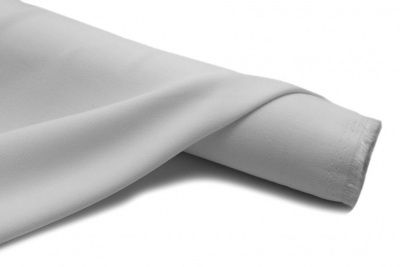 Костюмная ткань с вискозой "Бриджит", 210 гр/м2, шир.150см, цвет белый - купить в Миассе. Цена 570.73 руб.