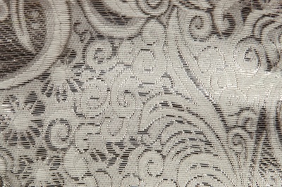 Ткань костюмная жаккард №10, 140 гр/м2, шир.150см, цвет св.серебро - купить в Миассе. Цена 383.29 руб.