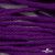 Шнур плетеный d-6 мм, круглый 70% хлопок 30% полиэстер, уп.90+/-1 м, цв.1084-фиолет - купить в Миассе. Цена: 588 руб.