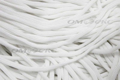 Шнур Т-02 (4с2) мелкое плетение 4мм 100 м белый - купить в Миассе. Цена: 2.50 руб.