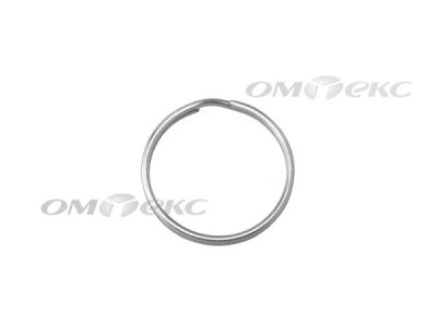 Кольцо металлическое d-20 мм, цв.-никель - купить в Миассе. Цена: 3.19 руб.
