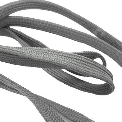 Шнурки т.5 80 см серый - купить в Миассе. Цена: 16.76 руб.