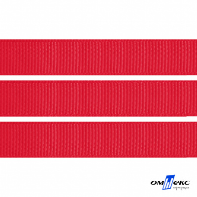Репсовая лента 012, шир. 12 мм/уп. 50+/-1 м, цвет красный - купить в Миассе. Цена: 164.91 руб.
