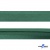 Косая бейка атласная "Омтекс" 15 мм х 132 м, цв. 056 темный зеленый - купить в Миассе. Цена: 228.12 руб.