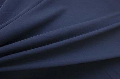 Костюмная ткань с вискозой "Флоренция" 19-4027, 195 гр/м2, шир.150см, цвет синий - купить в Миассе. Цена 507.37 руб.
