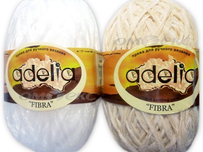 Пряжа Adelia "Fibra", полиэстер 100%, 50 гр/200 м - купить в Миассе. Цена: 34.67 руб.