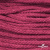 Шнур плетеный d-6 мм, 70% хлопок 30% полиэстер, уп.90+/-1 м, цв.1068-фуксия - купить в Миассе. Цена: 588 руб.