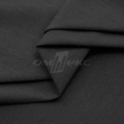 Сорочечная ткань "Ассет", 120 гр/м2, шир.150см, цвет чёрный - купить в Миассе. Цена 251.41 руб.