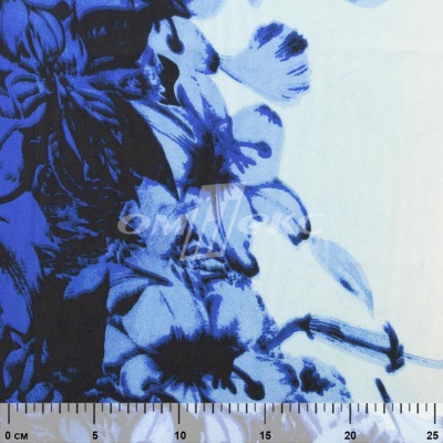 Плательная ткань "Фламенко" 19.1, 80 гр/м2, шир.150 см, принт растительный - купить в Миассе. Цена 241.49 руб.