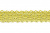 Тесьма кружевная 0621-1567, шир. 15 мм/уп. 20+/-1 м, цвет 017-жёлтый - купить в Миассе. Цена: 466.97 руб.