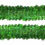 Тесьма с пайетками D4, шир. 30 мм/уп. 25+/-1 м, цвет зелёный - купить в Миассе. Цена: 1 098.48 руб.