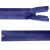 Молния водонепроницаемая PVC Т-7, 60 см, разъемная, цвет (220) василек - купить в Миассе. Цена: 49.39 руб.
