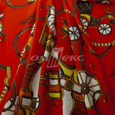 Плательная ткань "Фламенко" 16.1, 80 гр/м2, шир.150 см, принт этнический - купить в Миассе. Цена 243.96 руб.