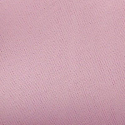 Фатин матовый 16-12, 12 гр/м2, шир.300см, цвет нежно-розовый - купить в Миассе. Цена 96.31 руб.