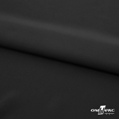 Плательная ткань "Невада", 120 гр/м2, шир.150 см, цвет чёрный - купить в Миассе. Цена 254.22 руб.