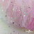 Сетка Фатин Глитер Спейс, 12 (+/-5) гр/м2, шир.150 см, 16-12/розовый - купить в Миассе. Цена 202.08 руб.