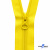 Спиральная молния Т5 131, 80 см, автомат, цвет жёлтый - купить в Миассе. Цена: 16.61 руб.