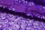 Сетка с пайетками №14, 188 гр/м2, шир.130см, цвет фиолетовый - купить в Миассе. Цена 371.02 руб.
