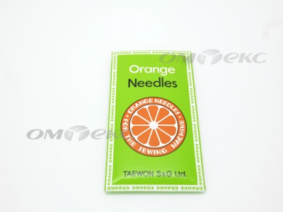 иглы Orange для ПШМ TQ*7 (№120/19) СТАНДАРТНЫЕ - купить в Миассе. Цена: 21.66 руб.