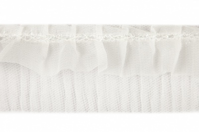 Тесьма плетеная "Рюш" №1, упак. 45,72 м - купить в Миассе. Цена: 46.82 руб.