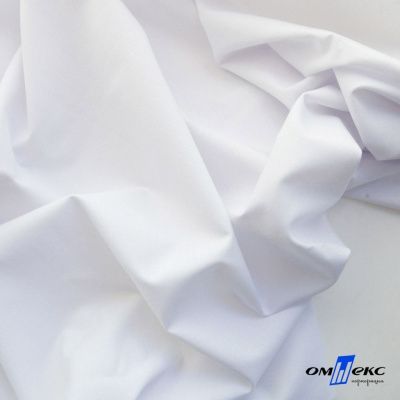 Ткань сорочечная Илер 100%полиэстр, 120 г/м2 ш.150 см, цв.белый - купить в Миассе. Цена 290.24 руб.