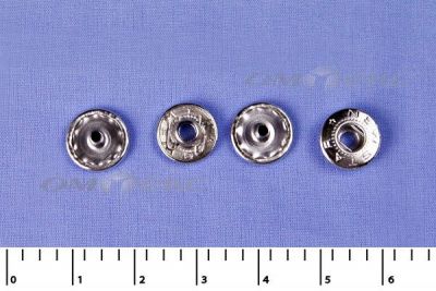 Кнопки металл Ф-12,5 (1440 +/-20 шт) "альфа" никель с рисунком - купить в Миассе. Цена: 2 853.69 руб.