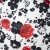 Плательная ткань "Фламенко" 22.1, 80 гр/м2, шир.150 см, принт растительный - купить в Миассе. Цена 239.03 руб.