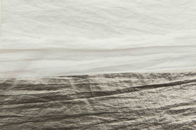 Текстильный материал "Диско"#1805 с покрытием РЕТ, 40гр/м2, 100% полиэстер, цв.6-тем.серебро - купить в Миассе. Цена 412.36 руб.