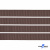 Репсовая лента 005, шир. 6 мм/уп. 50+/-1 м, цвет коричневый - купить в Миассе. Цена: 88.45 руб.