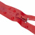 Молния водонепроницаемая PVC Т-7, 60 см, разъемная, цвет (820) красный - купить в Миассе. Цена: 49.39 руб.