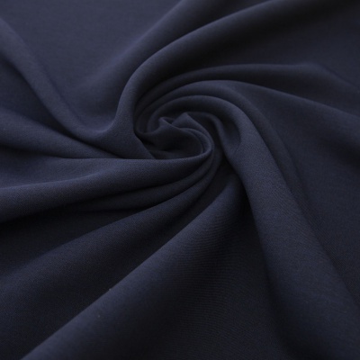 Ткань костюмная 26150 2009, 214 гр/м2, шир.150см, цвет т.синий - купить в Миассе. Цена 358.58 руб.
