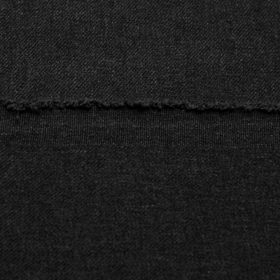 Ткань костюмная 22476 2002, 181 гр/м2, шир.150см, цвет чёрный - купить в Миассе. Цена 350.98 руб.