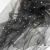 Сетка Фатин Глитер Спейс, 12 (+/-5) гр/м2, шир.150 см, 16-167/черный - купить в Миассе. Цена 184.03 руб.